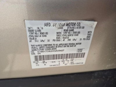 2017 Ford Explorer XLT FWD