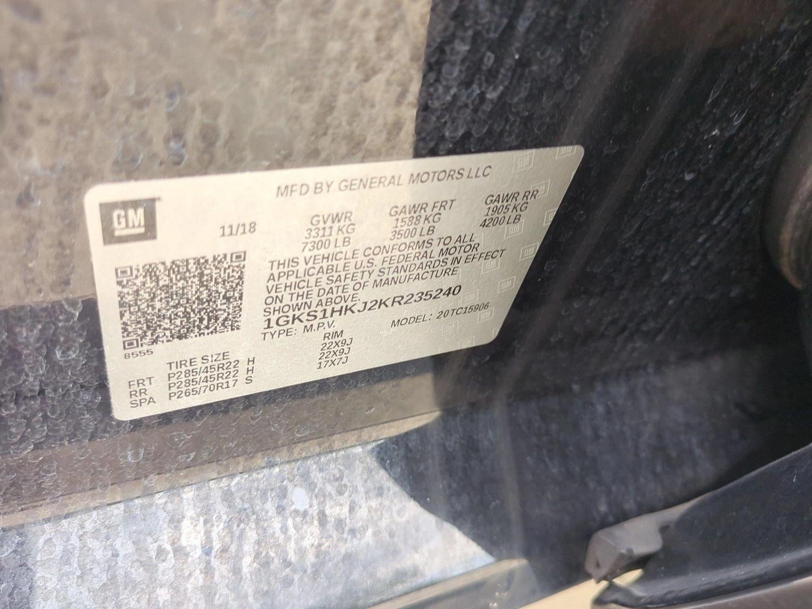 2019 GMC Yukon XL 2WD 4dr Denali