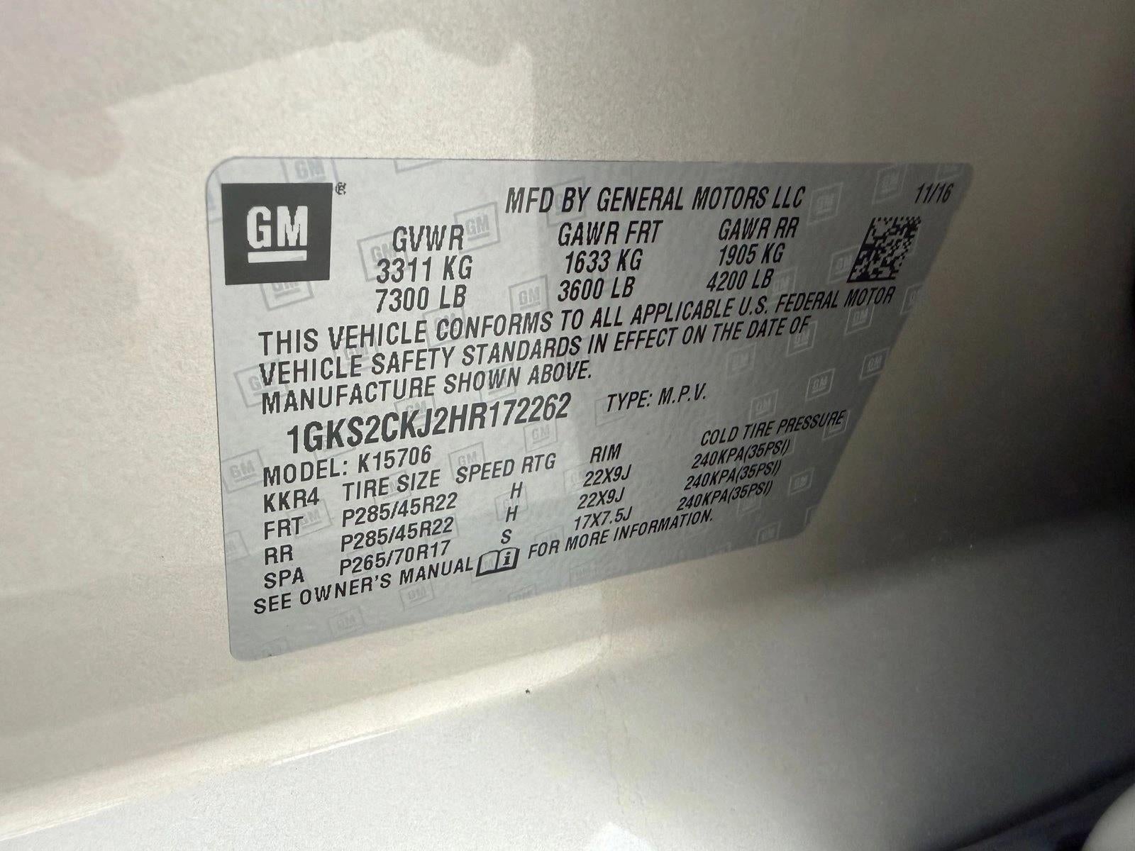 2017 GMC Yukon 4WD 4dr Denali