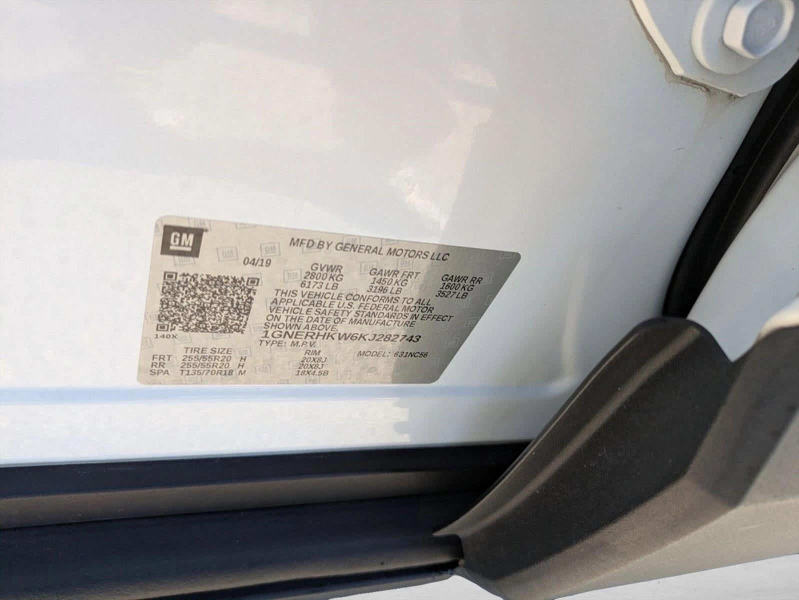 2019 Chevrolet Traverse FWD 3LT