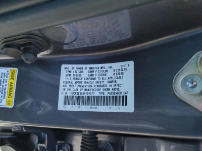2014 Honda Accord Sedan Sport Manual