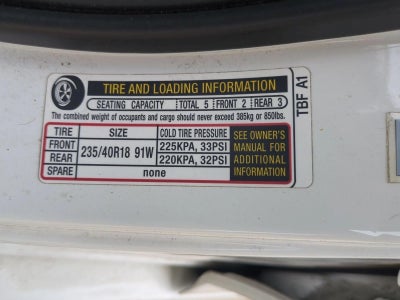 2018 Honda Civic Si Sedan 