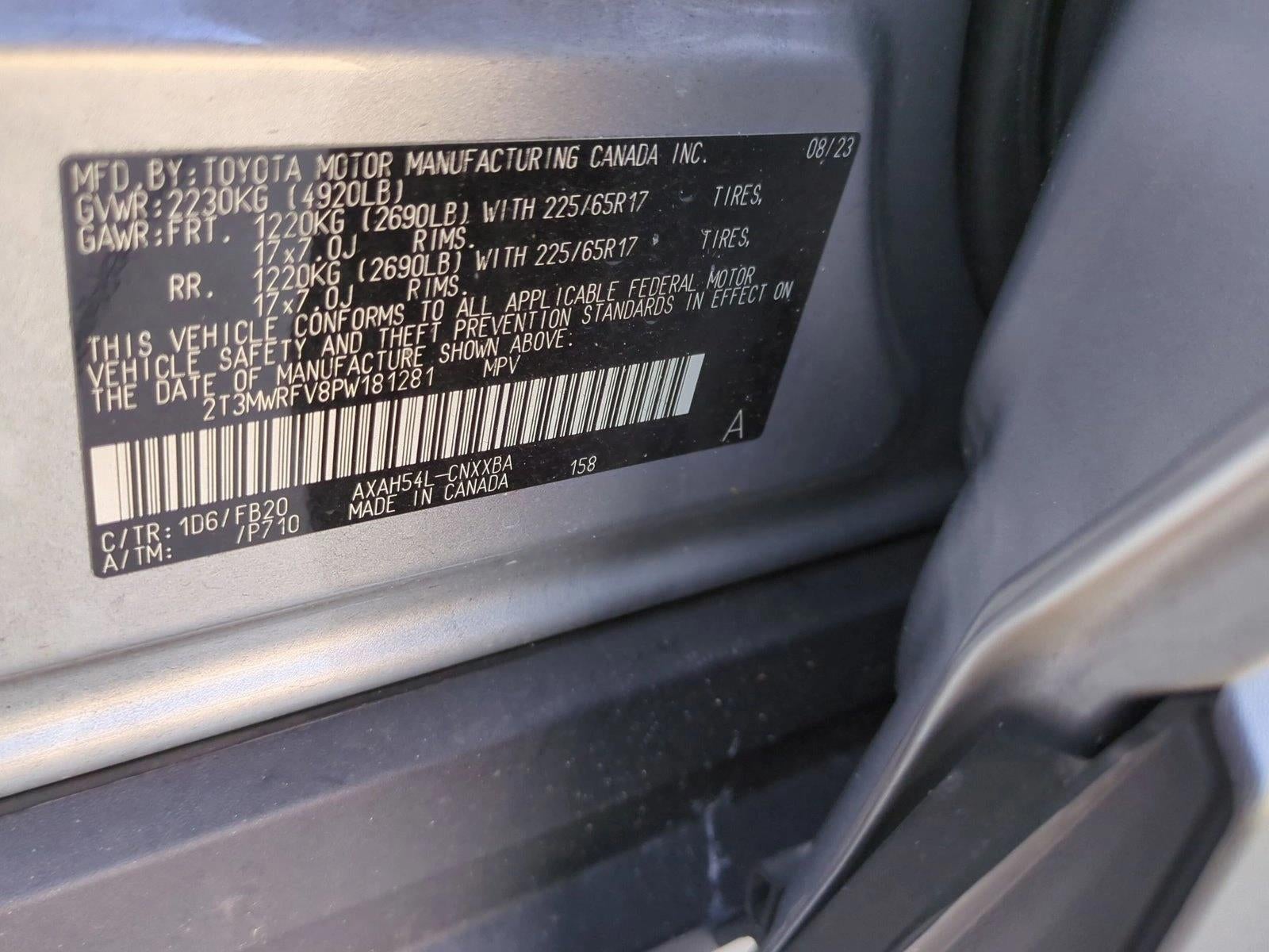 2023 Toyota RAV4 Hybrid LE AWD (Natl)