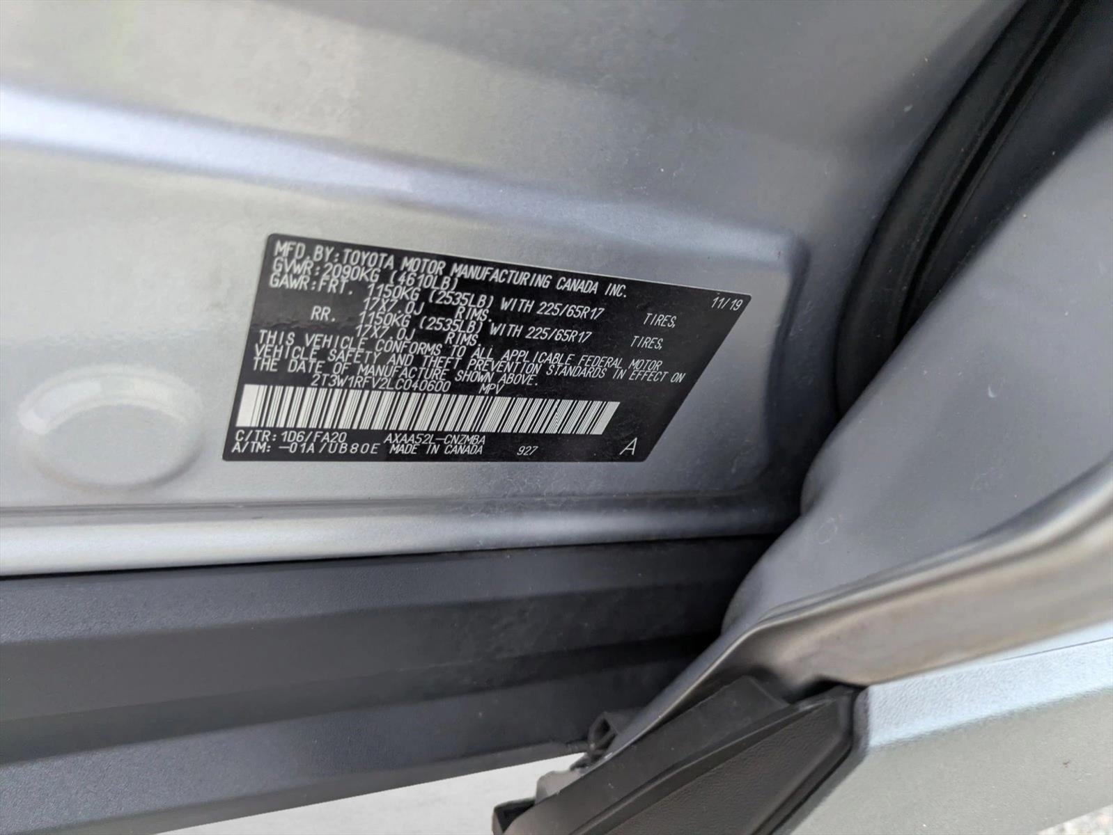 2020 Toyota RAV4 XLE FWD (GS)