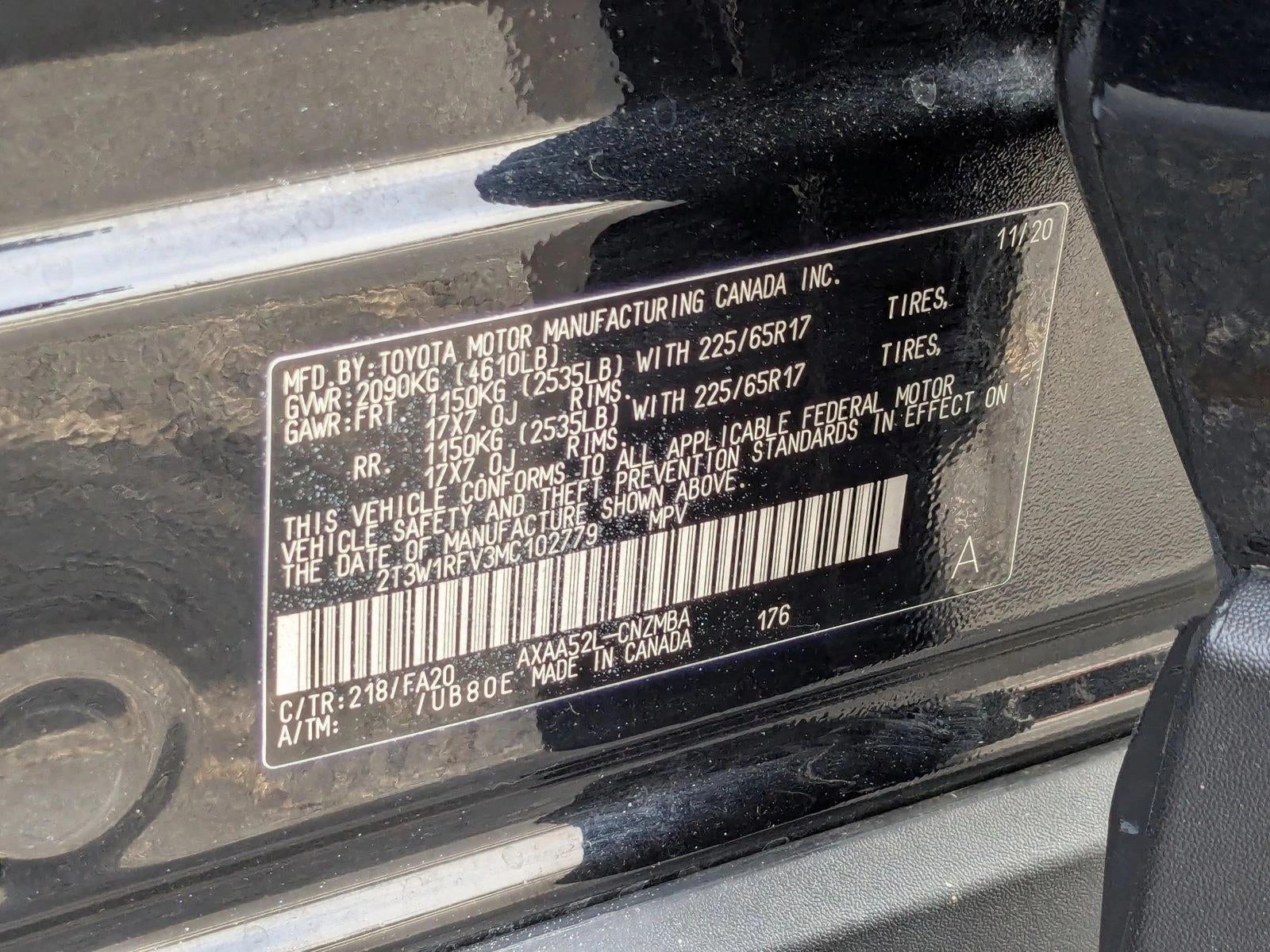2021 Toyota RAV4 XLE FWD (GS)