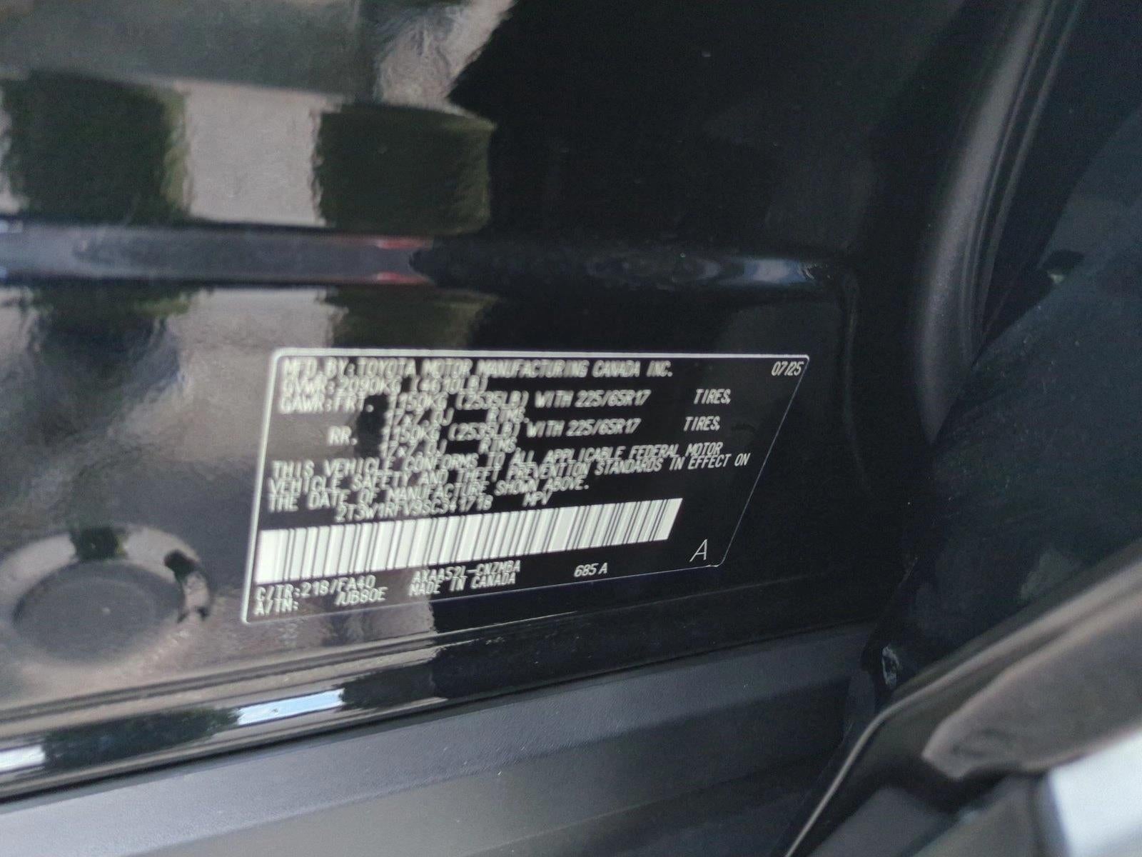 2025 Toyota RAV4 XLE FWD (GS)