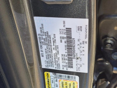 2017 Ford Fusion SE FWD