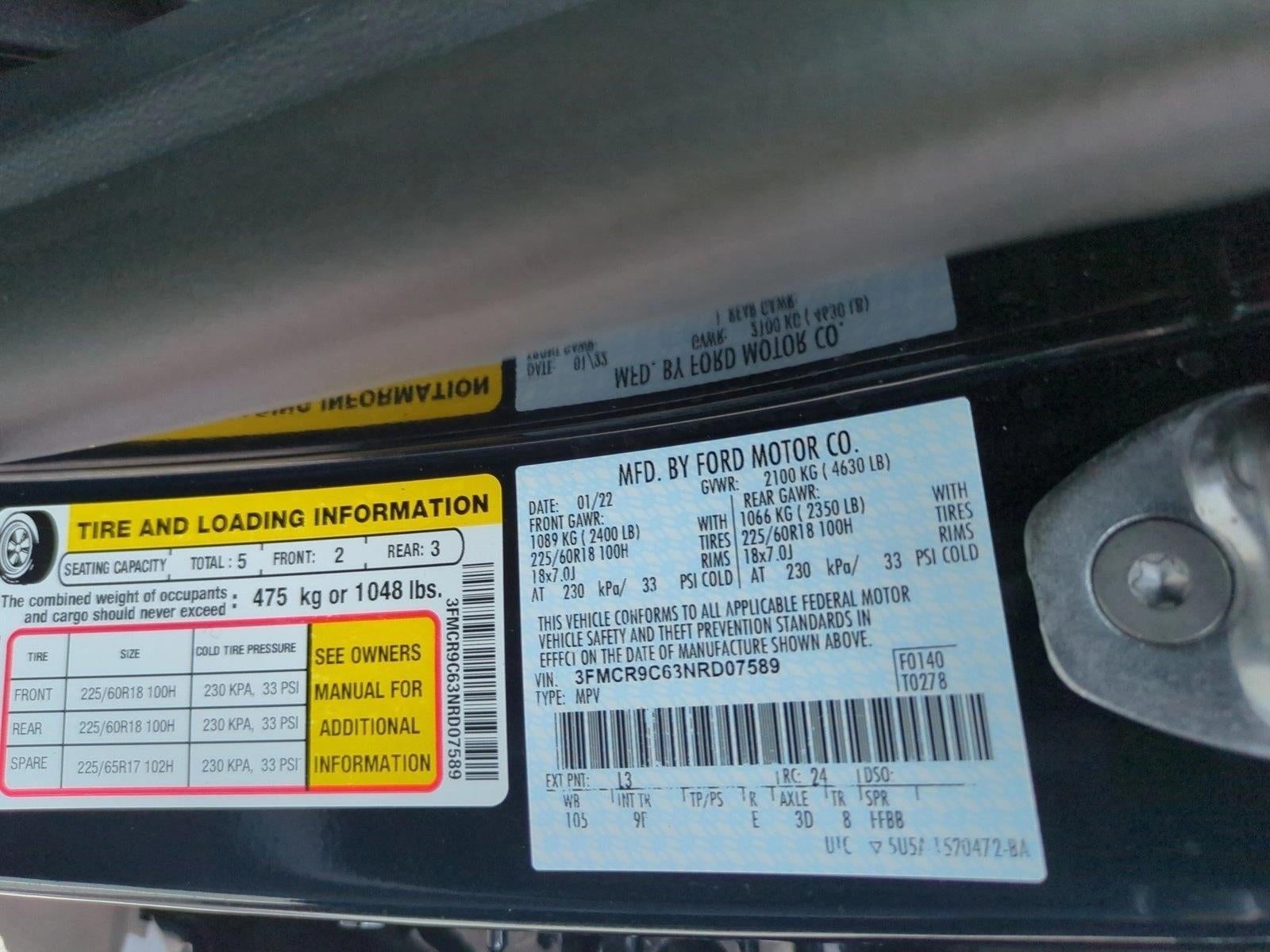 2022 Ford Bronco Sport Outer Banks 4x4