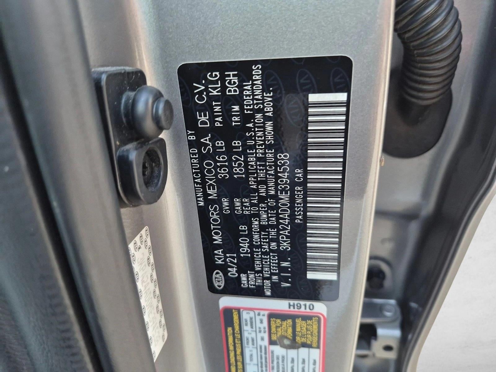 2021 Kia Rio S IVT