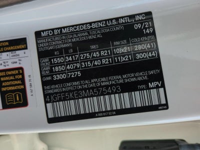 2021 Mercedes-Benz GLS GLS 450 4MATIC® SUV