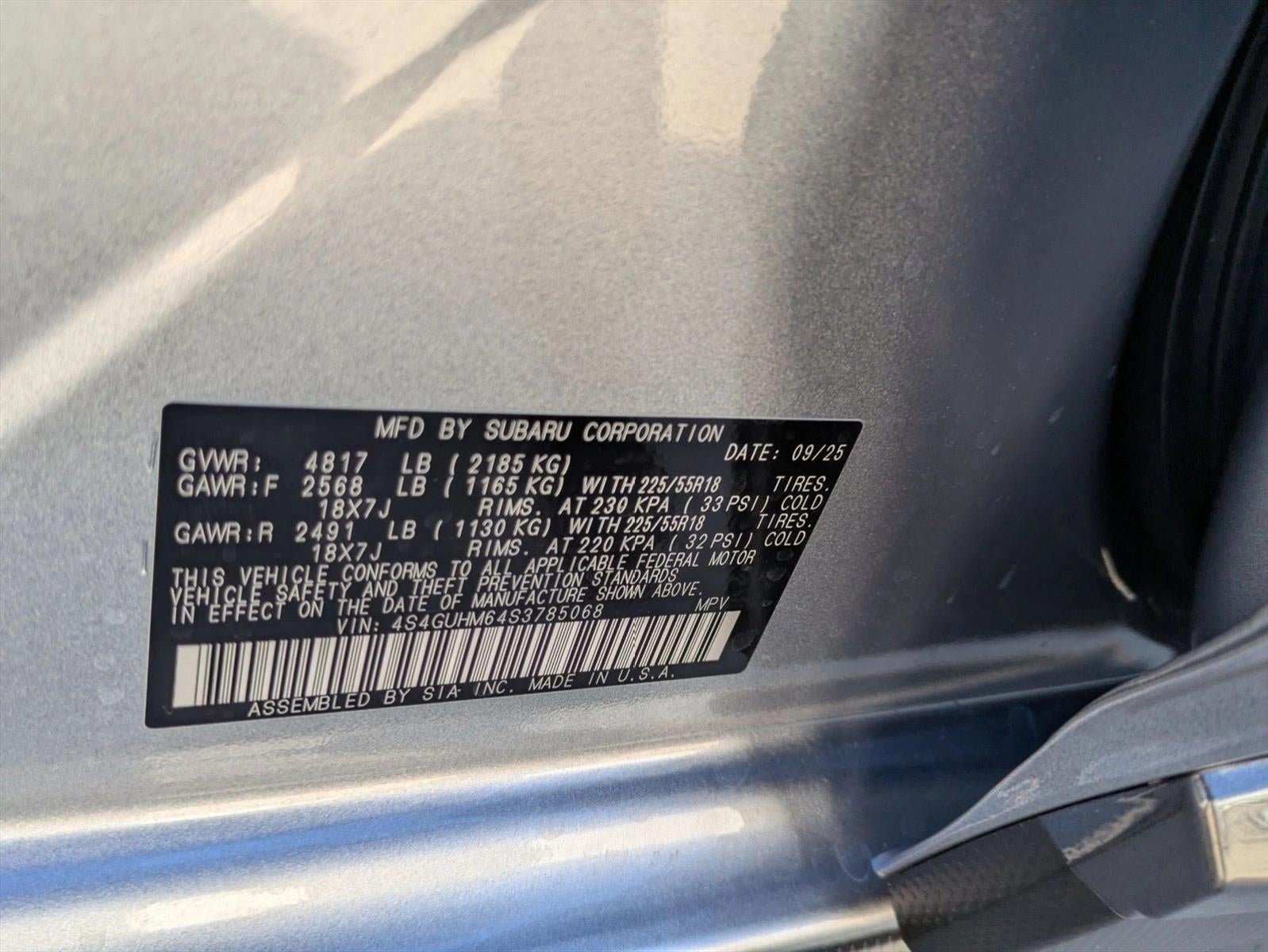 2025 Subaru Crosstrek Limited AWD