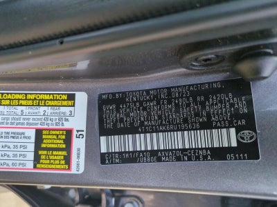 2024 Toyota Camry LE Auto (SE)