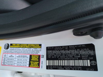 2023 Toyota Camry SE Auto (SE)