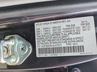 2016 Acura RDX FWD with Technology Package