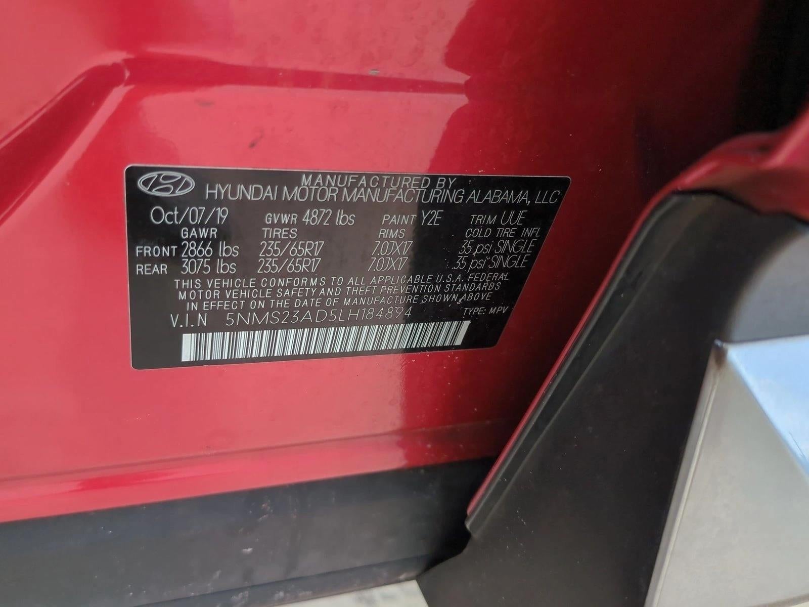2020 Hyundai SANTA FE SE 2.4L Auto FWD