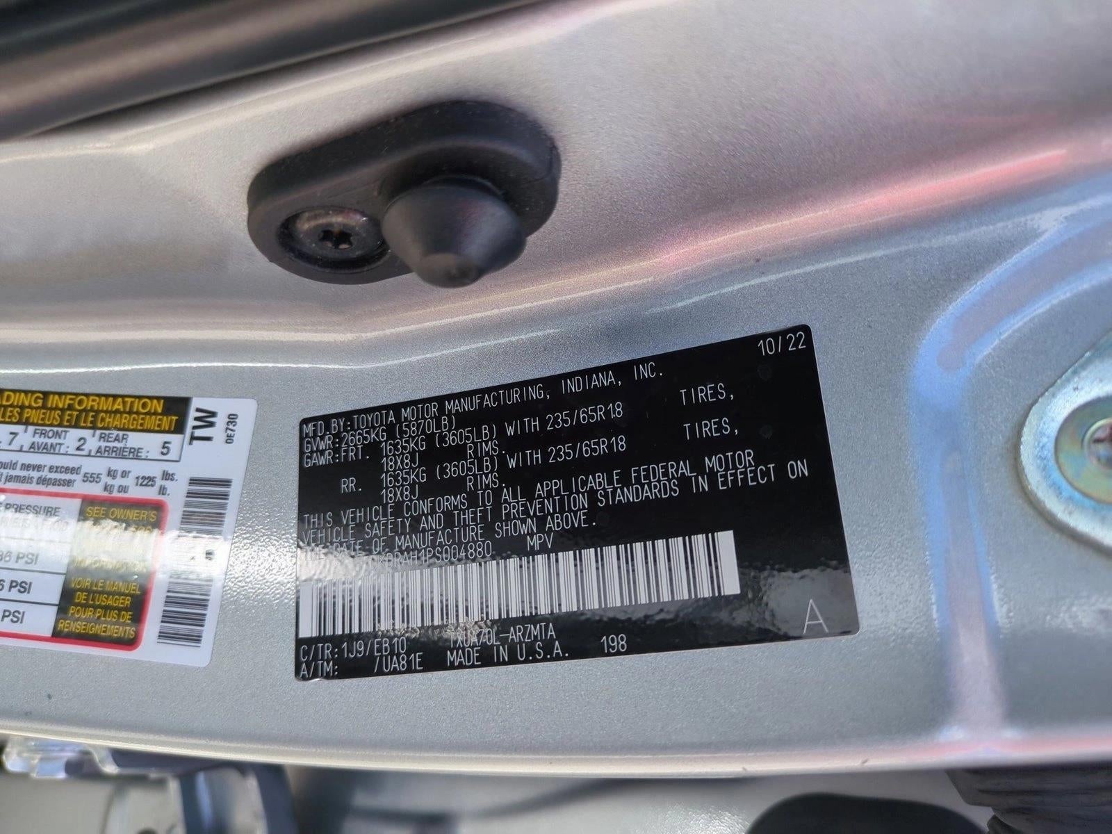 2023 Toyota Highlander XLE FWD (Natl)