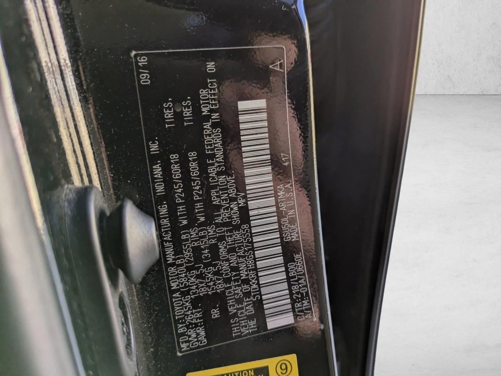 2016 Toyota Highlander FWD 4dr V6 XLE (Natl)