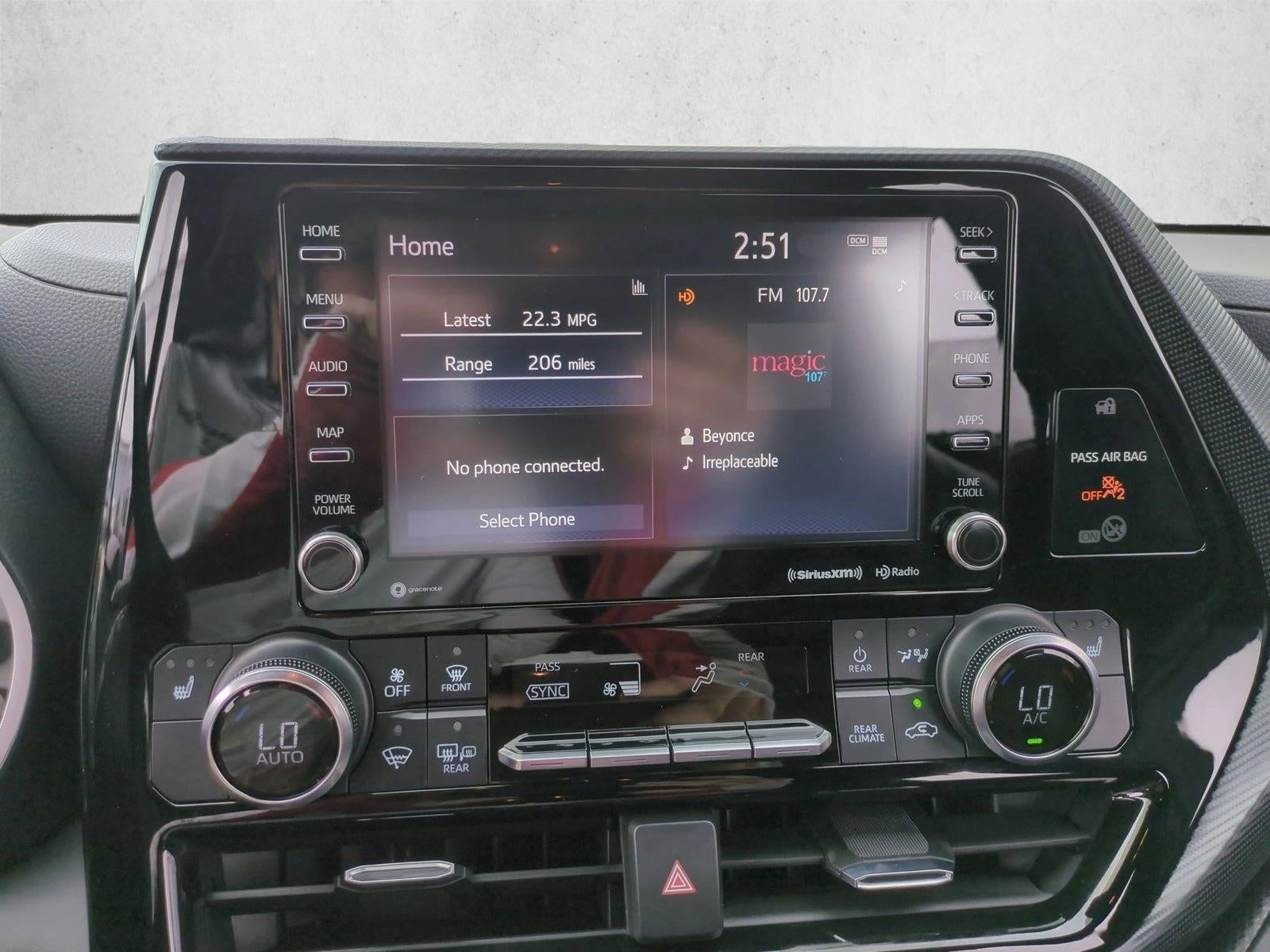 2022 Toyota Highlander XSE FWD (Natl)