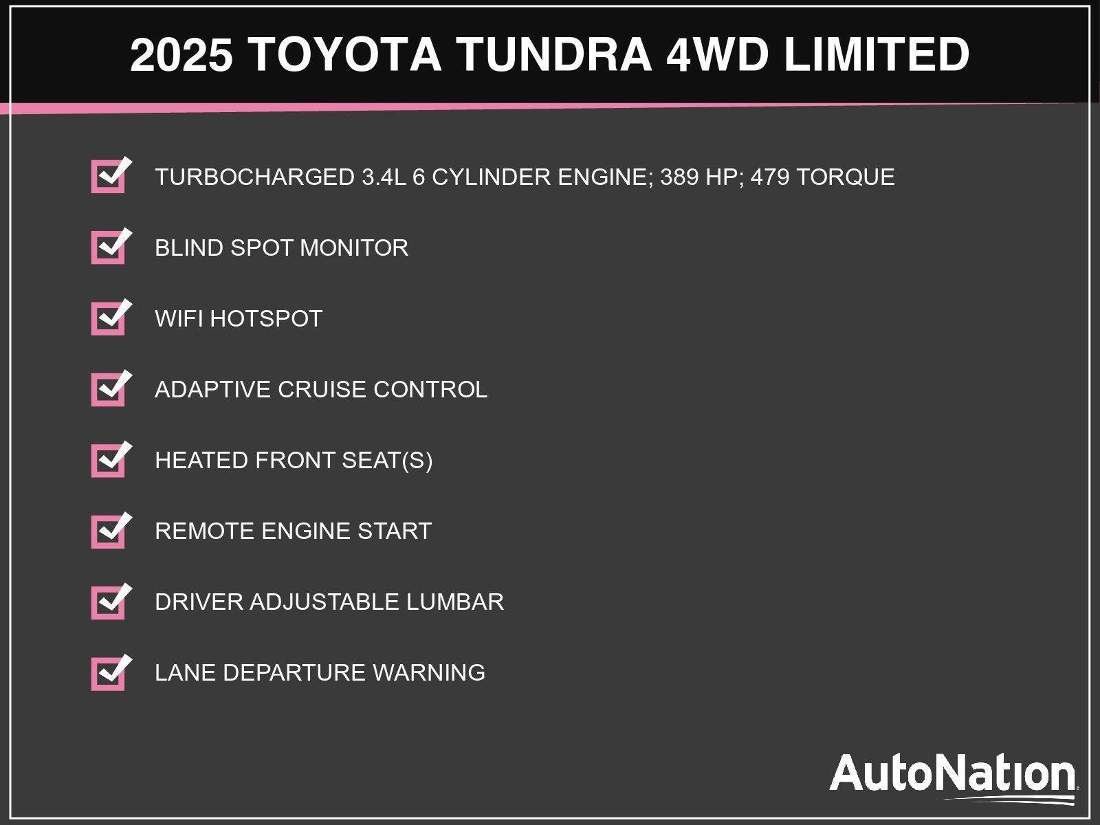 2025 Toyota Tundra 4WD 4WD Limited CrewMax 5.5' Bed (Natl)