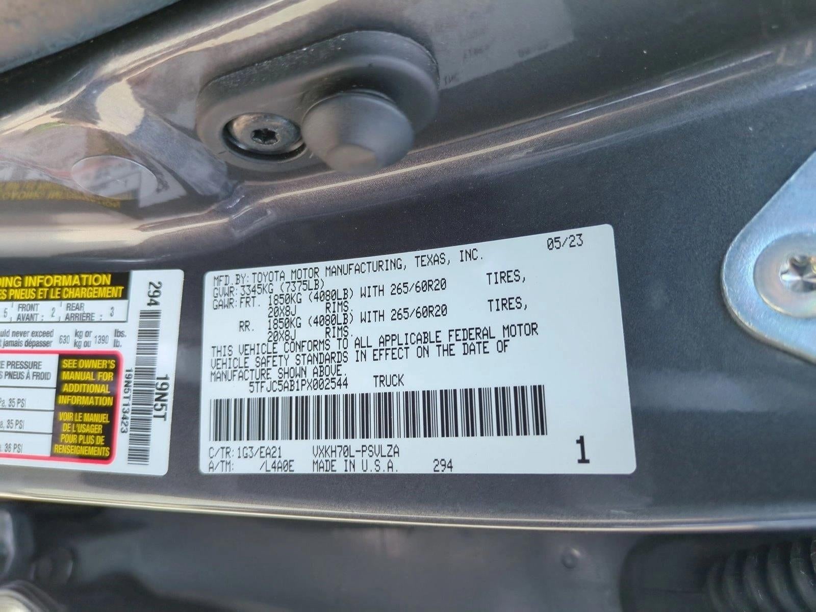 2023 Toyota Tundra 2WD 2WD Limited Hybrid CrewMax 5.5' Bed (Natl)