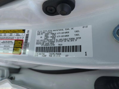 2023 Toyota Tundra 4WD 4WD SR5 CrewMax 5.5' Bed (Natl)