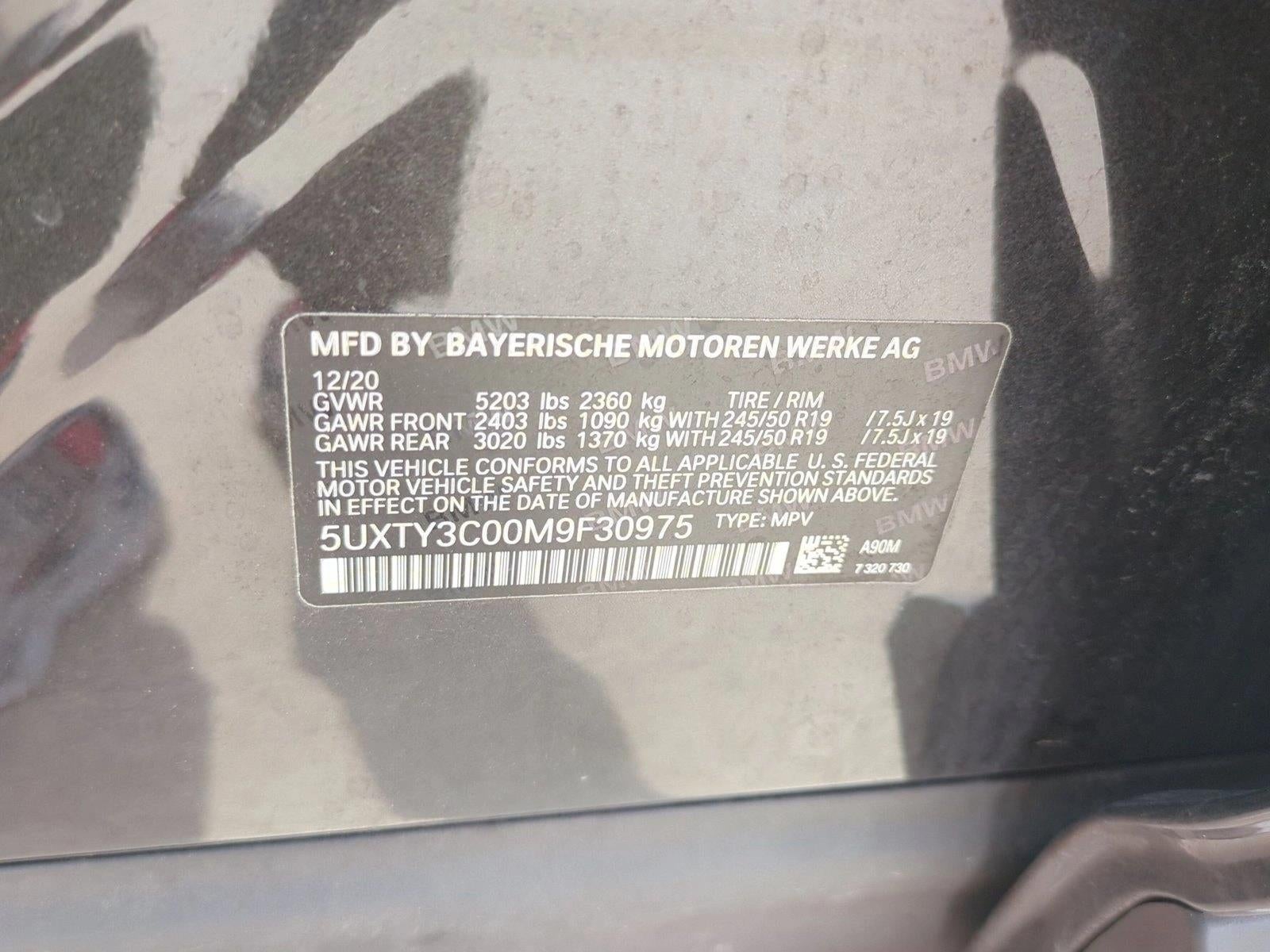 2021 BMW X3 sDrive30i Sports Activity Vehicle
