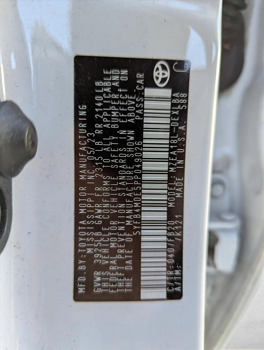 2023 Toyota Corolla LE CVT (Natl)