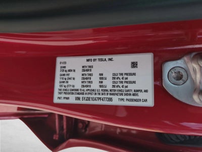 2023 Tesla Model 3 RWD