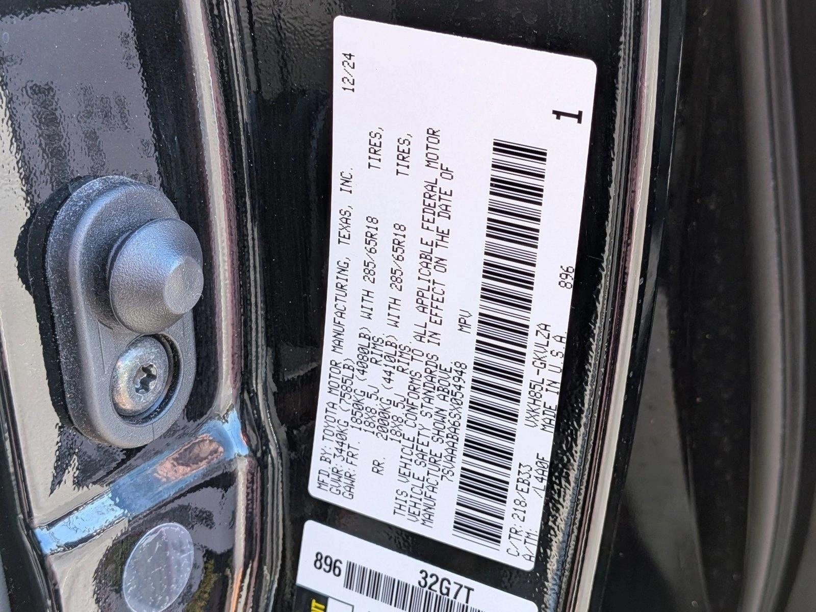 2025 Toyota Sequoia TRD Pro 4WD (Natl)