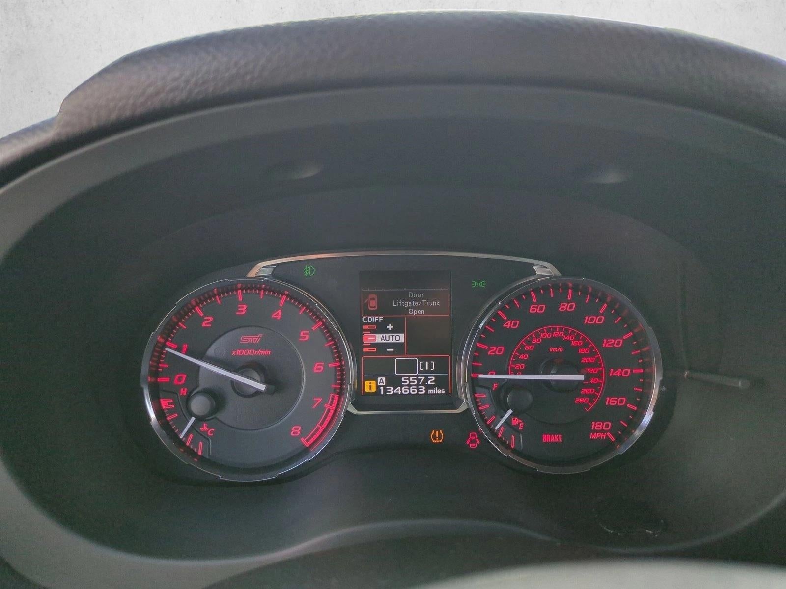 2017 Subaru WRX STI Manual