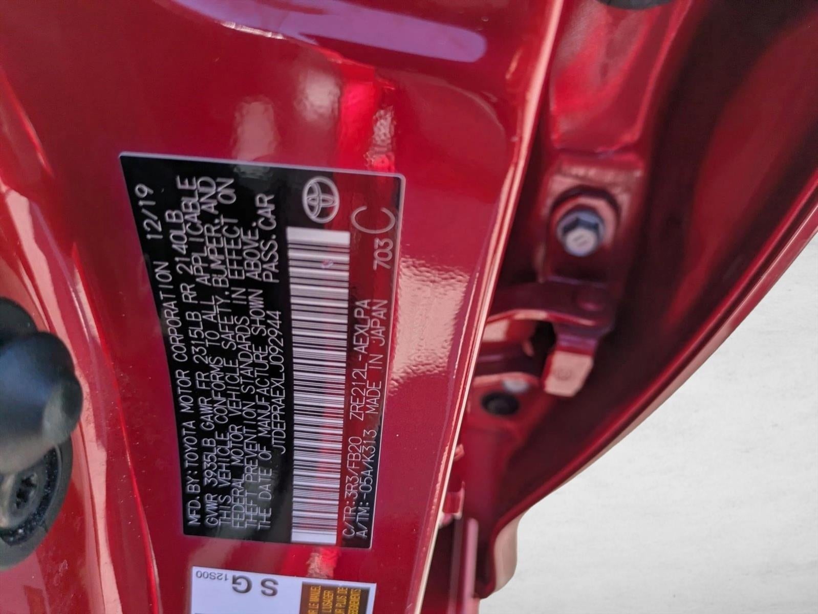 2020 Toyota Corolla LE CVT (Natl)