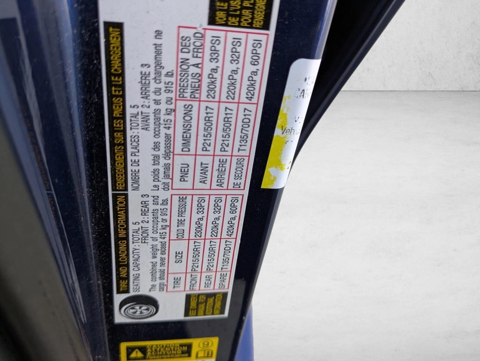 2012 Toyota Prius v 5dr Wgn Five (Natl)