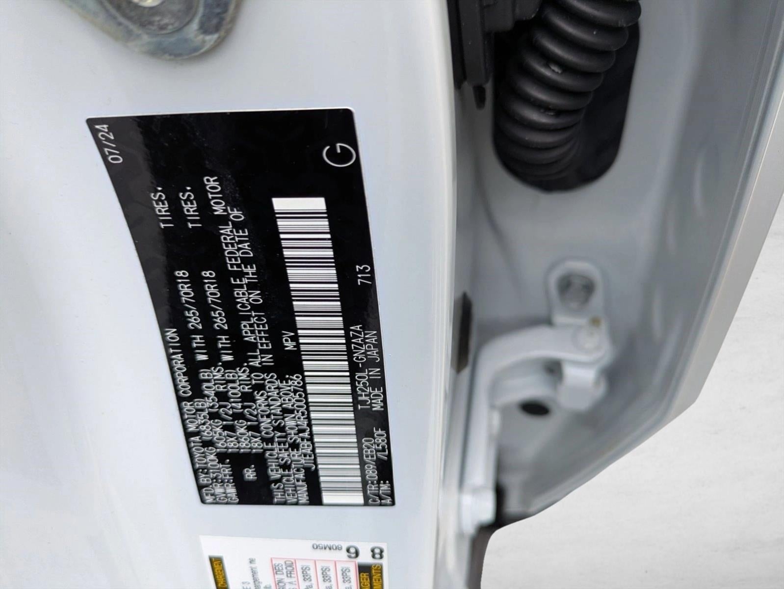 2024 Toyota Land Cruiser 4WD (GS)