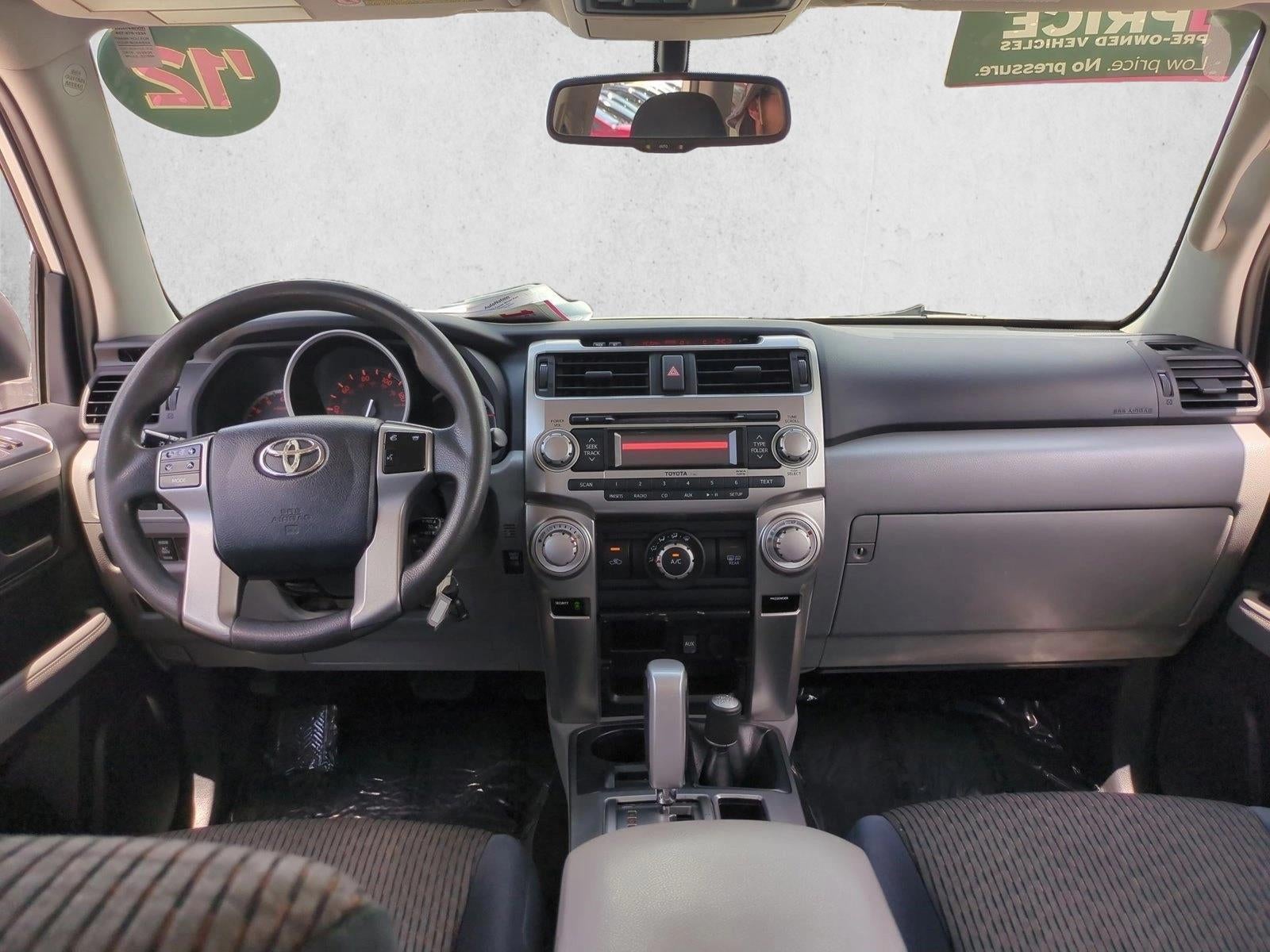 2012 Toyota 4Runner 4WD 4dr V6 SR5 (Natl)