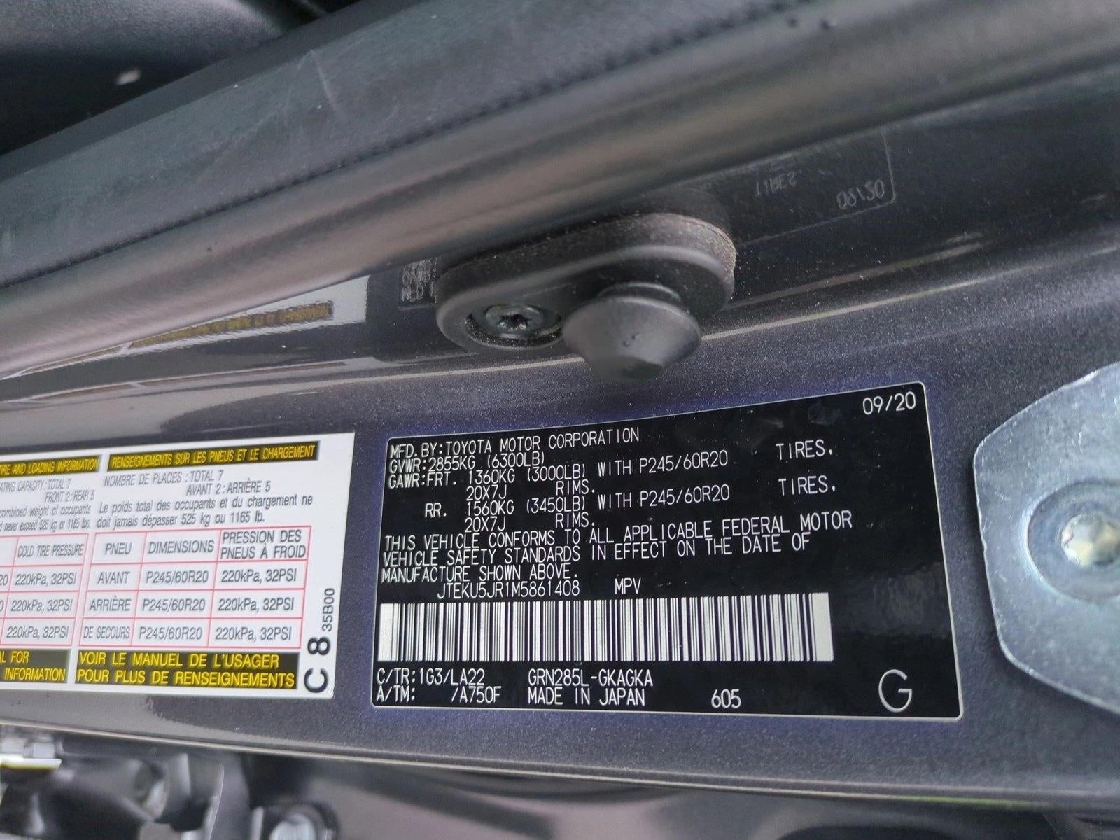 2021 Toyota 4Runner Limited 4WD (Natl)