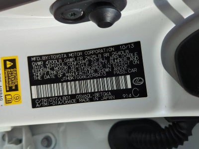 2014 Lexus ES 350 4dr Sdn