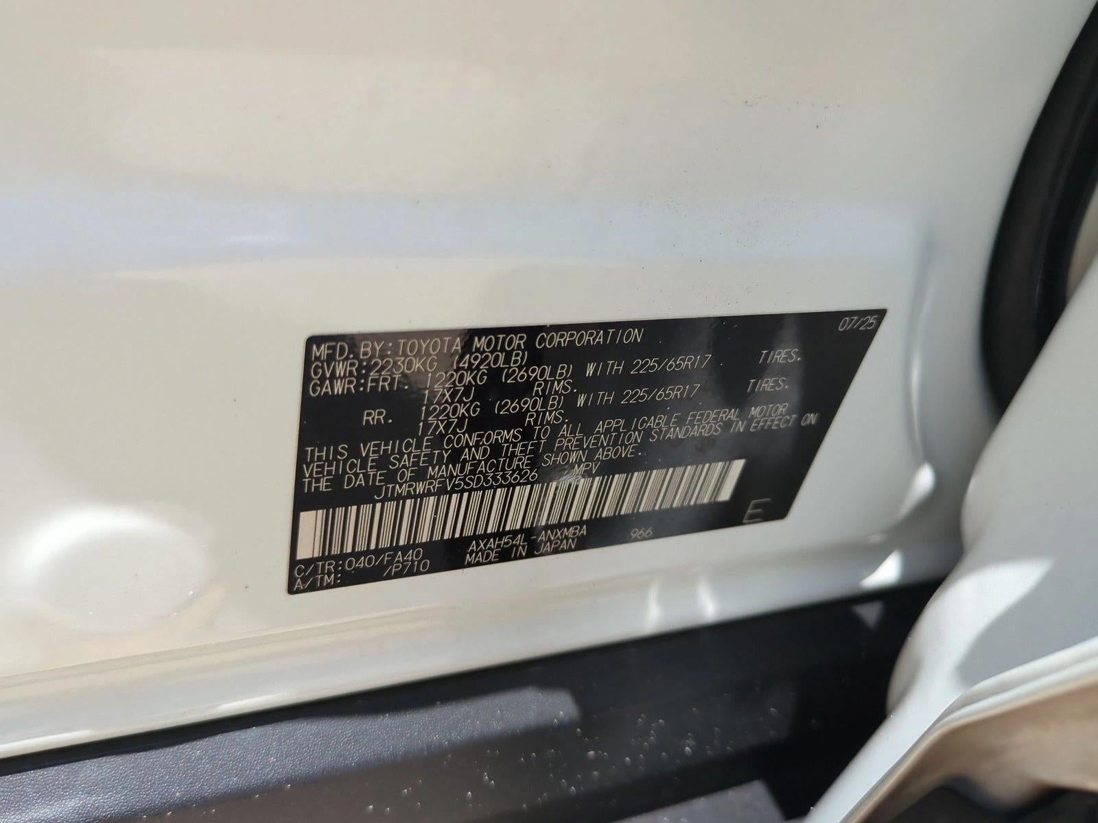 2025 Toyota RAV4 Hybrid XLE AWD (Natl)