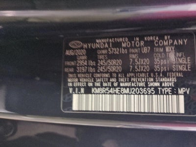 2021 Hyundai PALISADE Limited FWD