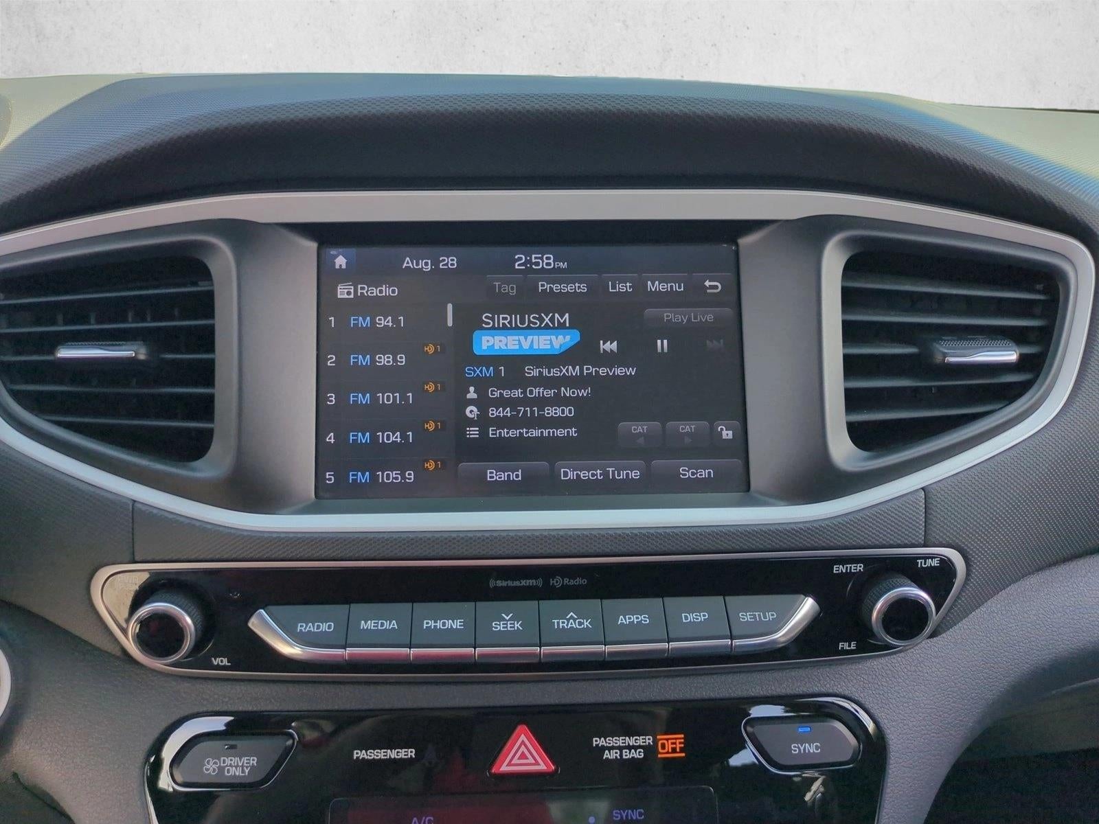 2017 Hyundai IONIQ Hybrid SEL Hatchback