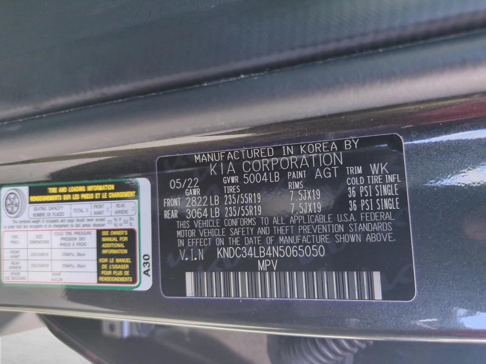 2022 Kia EV6 Light RWD