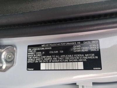 2022 Polestar 2 Long Range Dual Motor