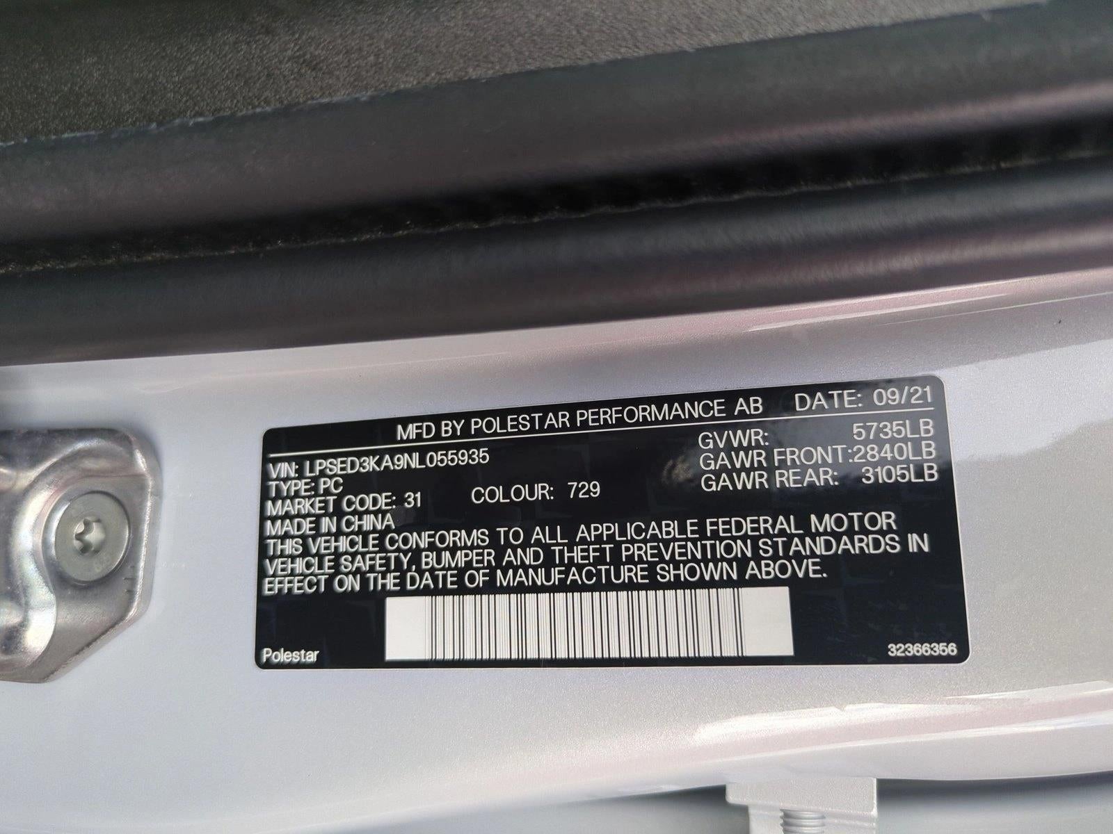 2022 Polestar 2 Long Range Dual Motor