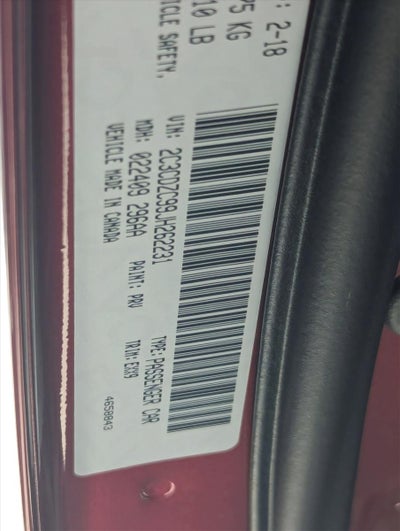 2018 Dodge Challenger SRT Hellcat RWD