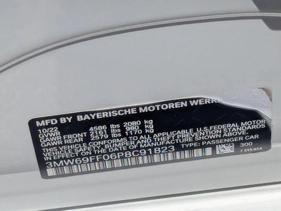 2023 BMW 330i Sedan
