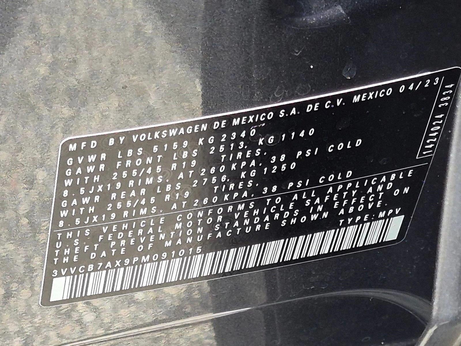 2023 Volkswagen Tiguan 2.0T SE R-Line Black FWD