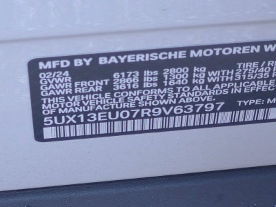 2024 BMW X5 sDrive40i Sports Activity Vehicle