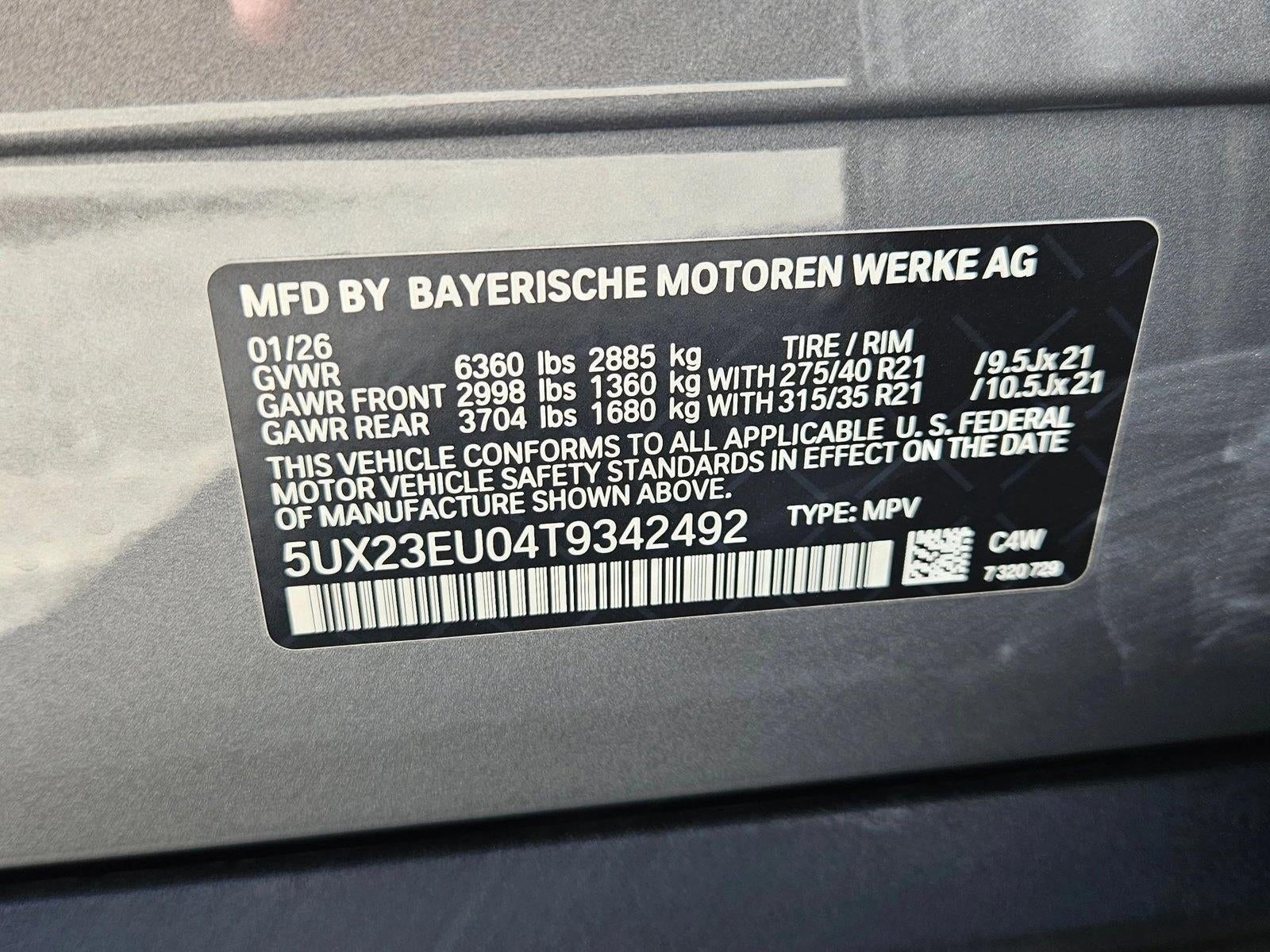 2026 BMW X5 xDrive40i Sports Activity Vehicle