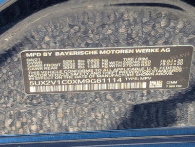 2021 BMW X4 xDrive30i Sports Activity Coupe