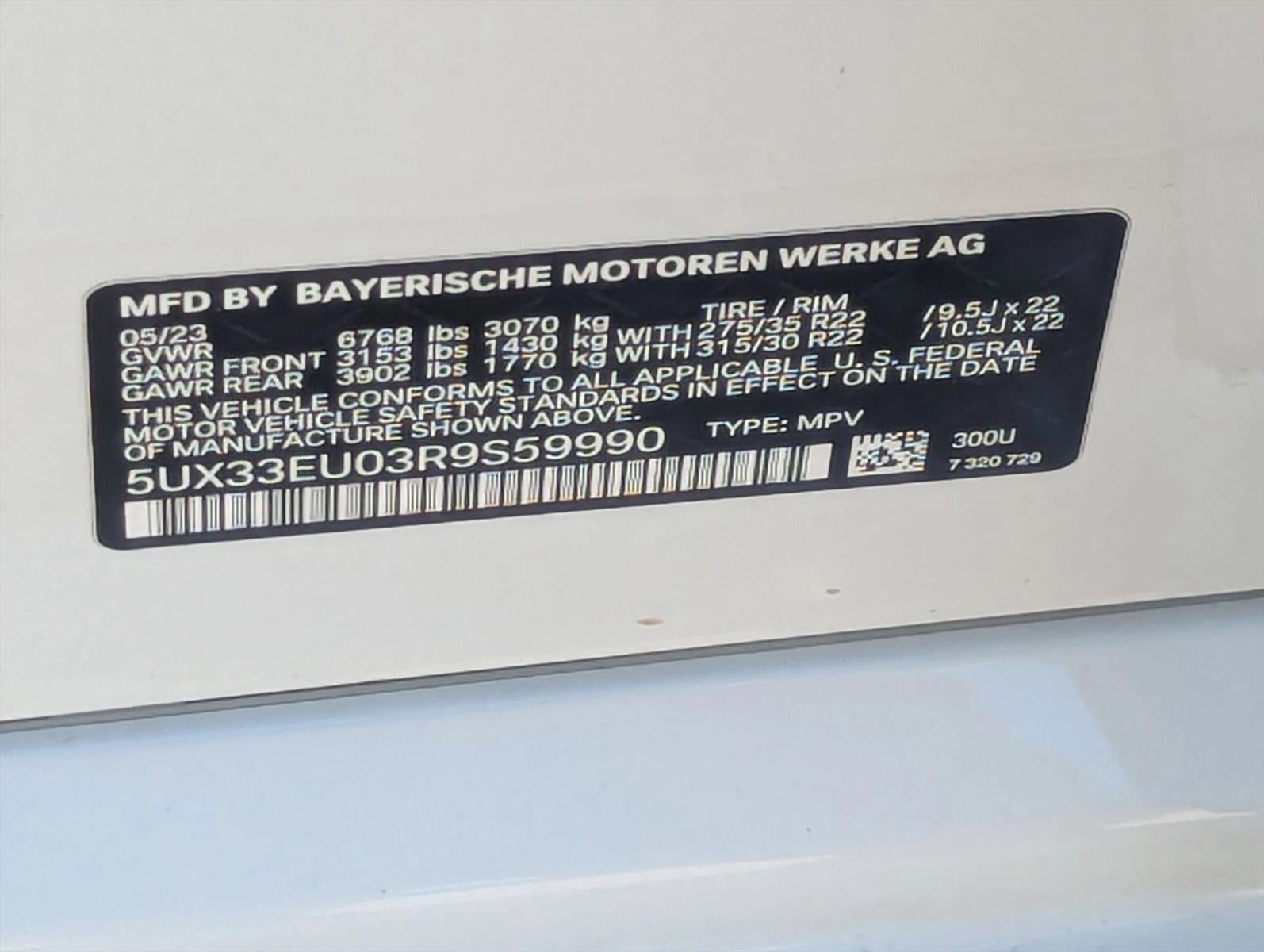 2024 BMW X5 M60i Sports Activity Vehicle