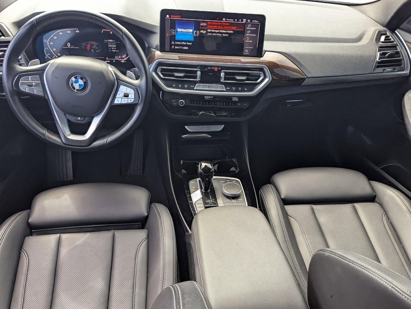 2022 BMW X3 sDrive30i Sports Activity Vehicle